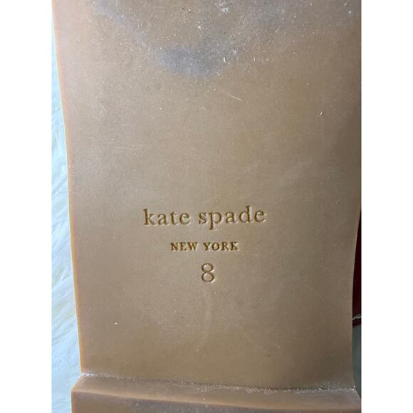 Kate Spade Patent Red Sandals – Size 8 – New - Picture 12 of 12